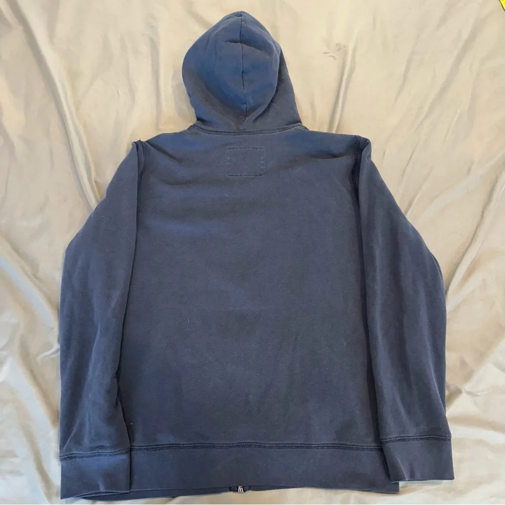 Vintage Abercrombie & Fitch Full Zip Hoodie Jacket Men’s M Distressed Y2K Retro